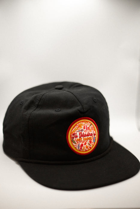 Tu Madre's Black Flat Bill Hat