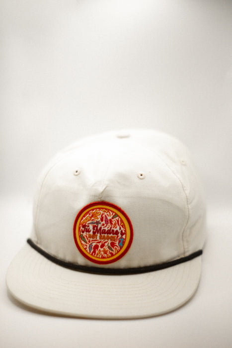 Tu Madre's White Flat Bill Hat