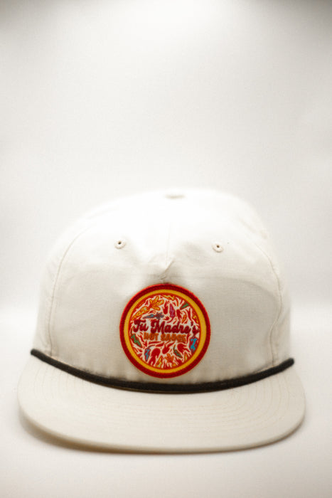 Tu Madre's White Flat Bill Hat